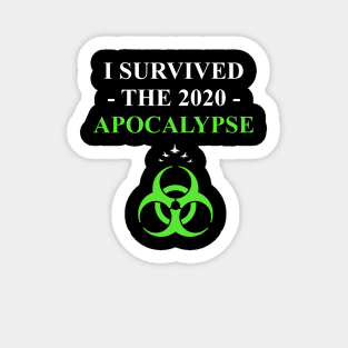 I Survived the 2020 Apocalypse (6) Sticker